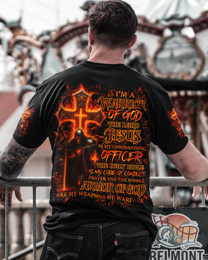I'm A Warrior Of God Men's All Over Print Shirt  - Tlno1406253