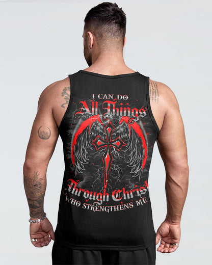 I Can Do All Things Cross Wings Men's All Over Print Shirt   - Tlno1803253