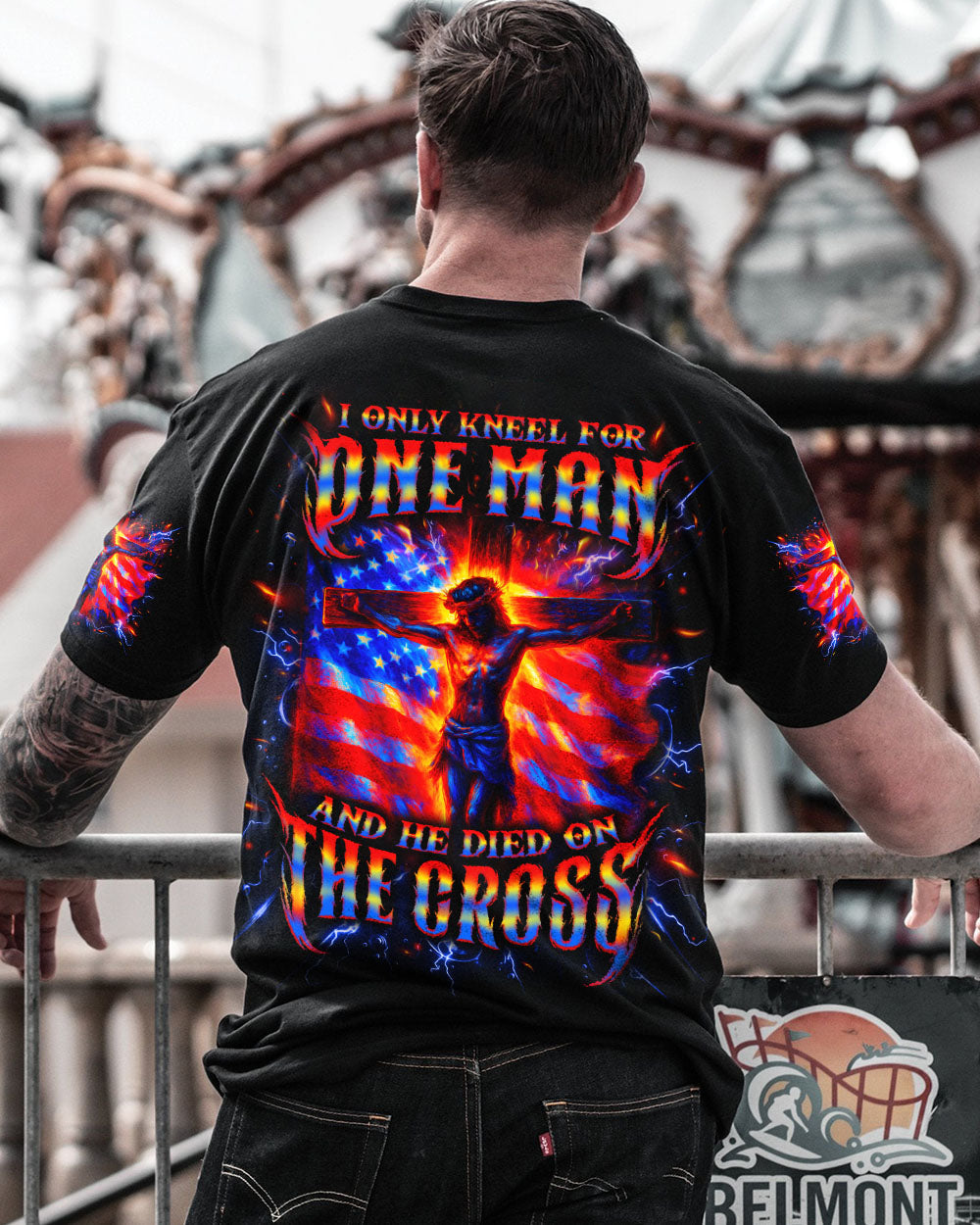 I Only Kneel For One Man Men's All Over Print Shirt - Tlno1806252