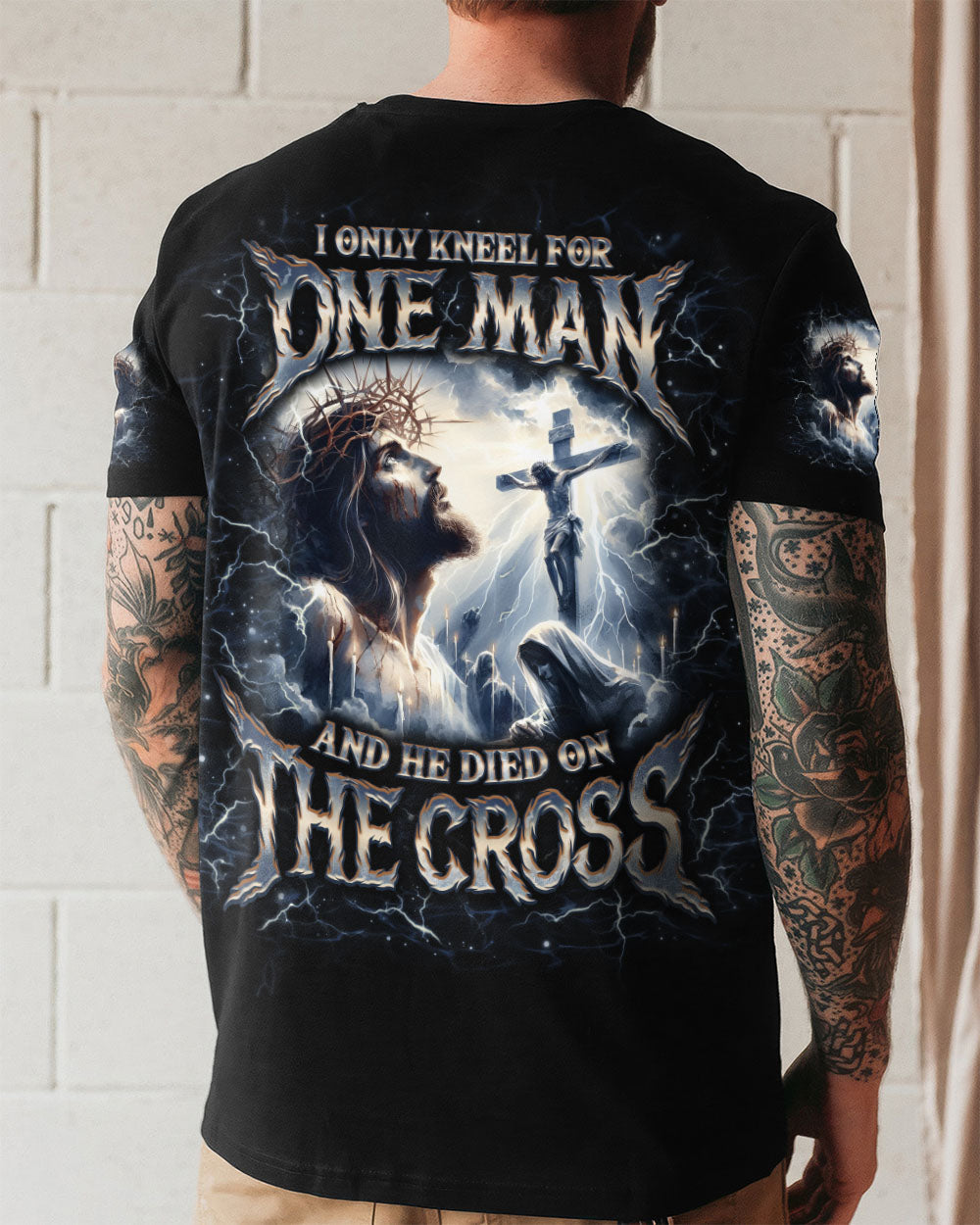 I Only Kneel For One Man Men's All Over Print Shirt - Tlno2006251