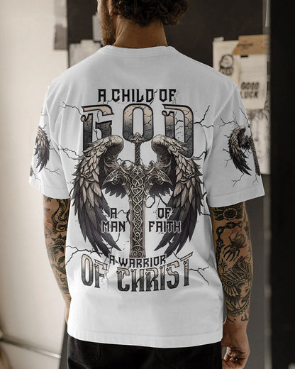 A Warrior Of Christ Men's All Over Print Shirt -  Tlnt0306252