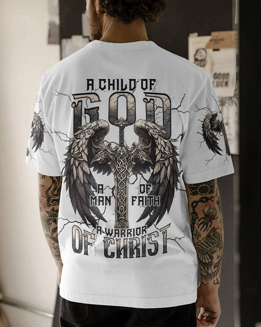 A Warrior Of Christ Men's All Over Print Shirt -  Tlnt0306252