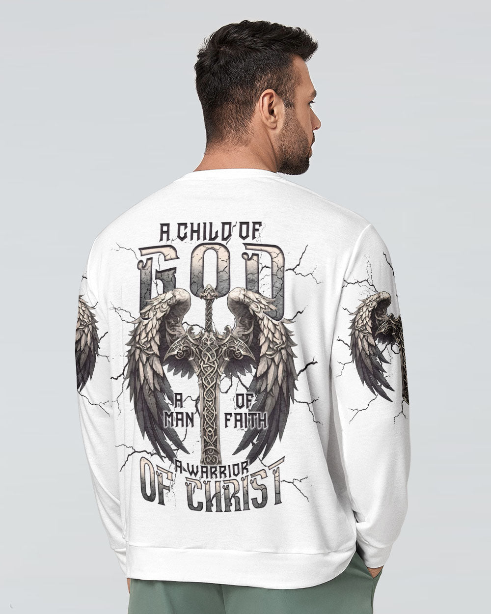 A Warrior Of Christ Men's All Over Print Shirt -  Tlnt0306252