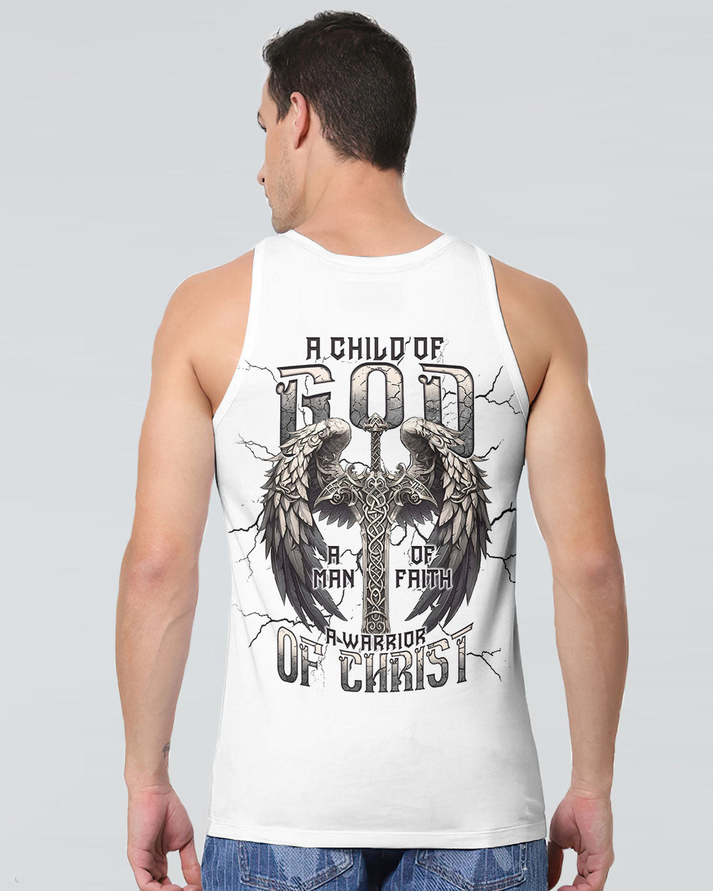 A Warrior Of Christ Men's All Over Print Shirt -  Tlnt0306252