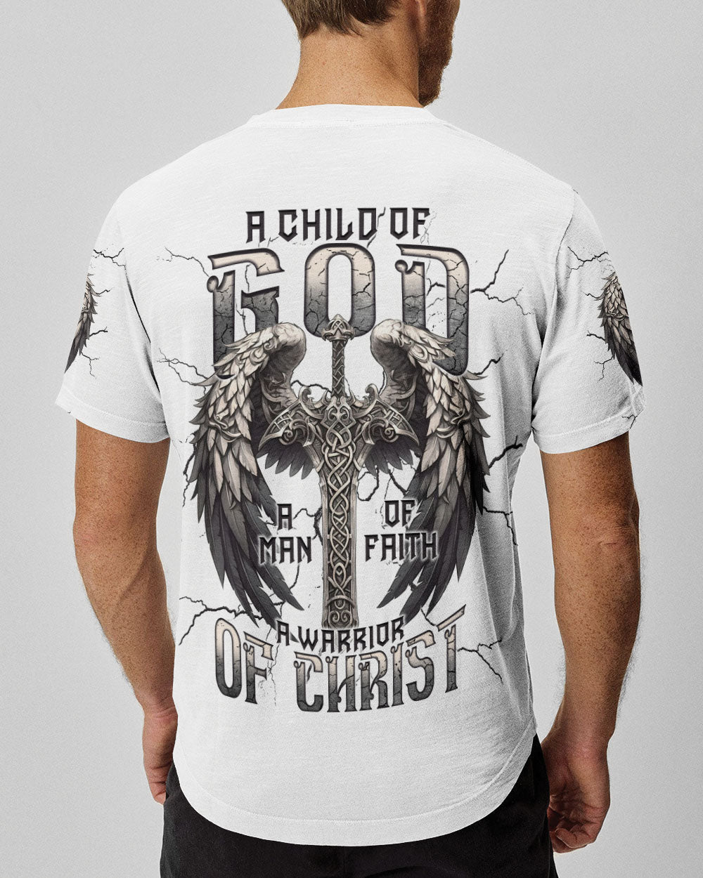 A Warrior Of Christ Men's All Over Print Shirt -  Tlnt0306252