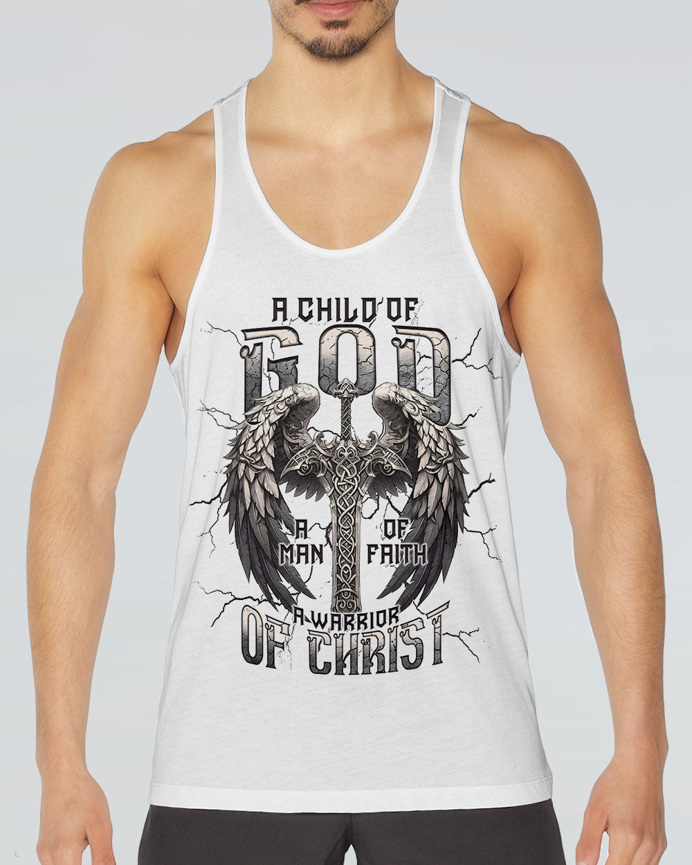 A Warrior Of Christ Men's All Over Print Shirt -  Tlnt0306252