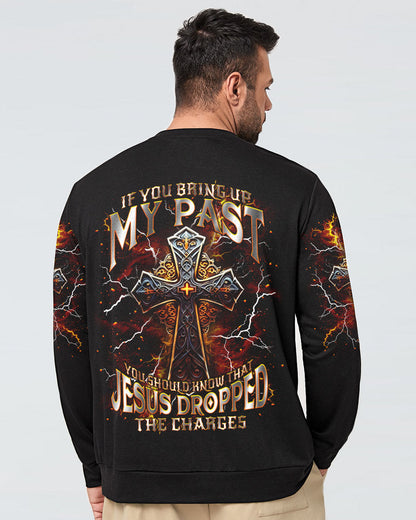 Jesus Dropped The Charges Men's All Over Print Shirt - Tlnt0406252
