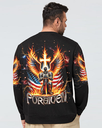 Forgiven Warrior Wings Men's All Over Print Shirt  - Tlnt0703254