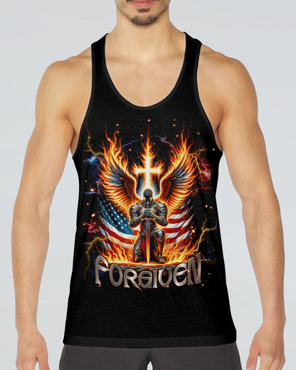 Forgiven Warrior Wings Men's All Over Print Shirt  - Tlnt0703254