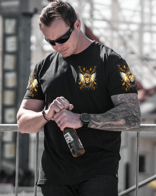 A Warrior Of Christ Lion Wings Men's All Over Print Shirt - Tlnt1004252