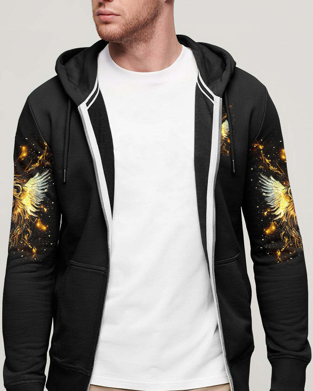 A Warrior Of Christ Lion Wings Men's All Over Print Shirt - Tlnt1004252