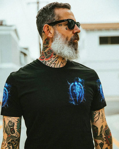 I Can Do All Things Cross Lion Wings Men's All Over Print Shirt  - Tlnt1404252
