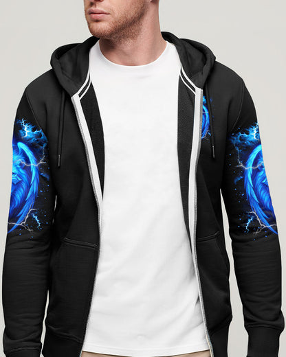 I Can Do All Things Cross Lion Wings Men's All Over Print Shirt  - Tlnt1404252