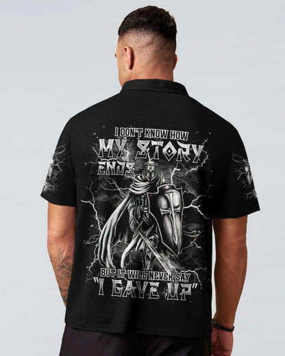 I Don't Know How My Story Ends Warrior Men's All Over Print Shirt  - Tlnt1505252