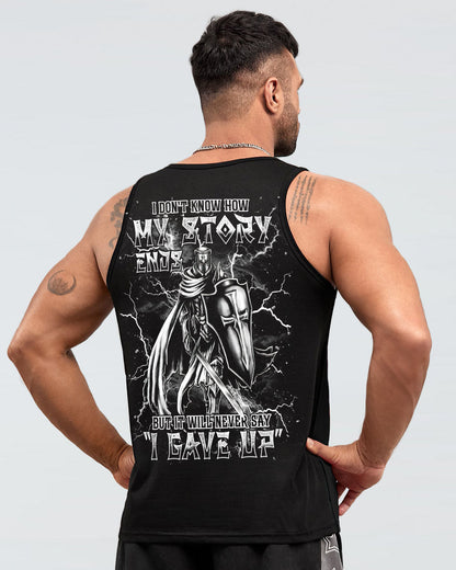 I Don't Know How My Story Ends Warrior Men's All Over Print Shirt  - Tlnt1505252