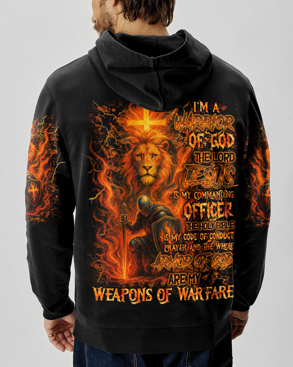 I'm A Warrior Of God Men's All Over Print Shirt  - Tlnt1706252