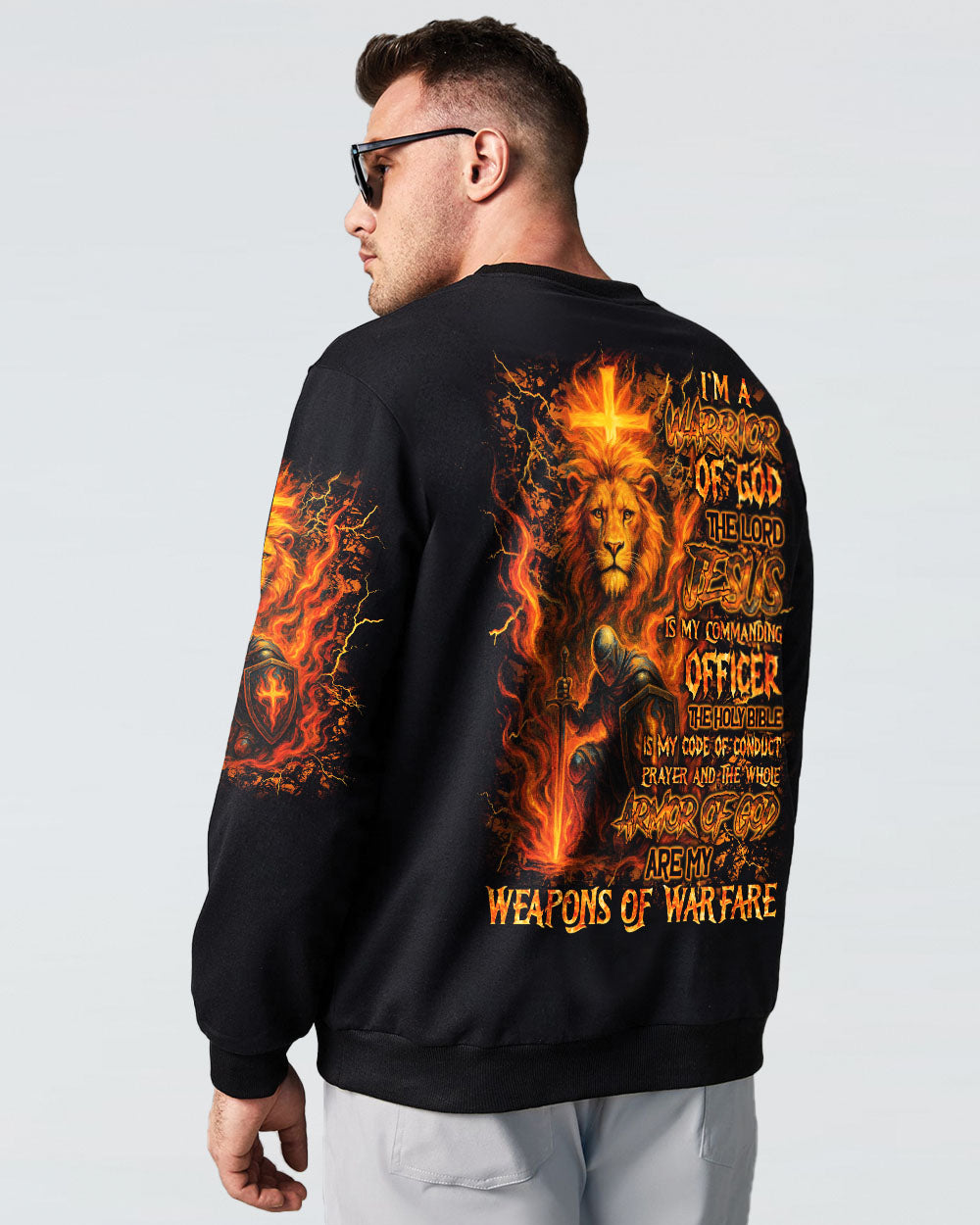 I'm A Warrior Of God Men's All Over Print Shirt  - Tlnt1706252