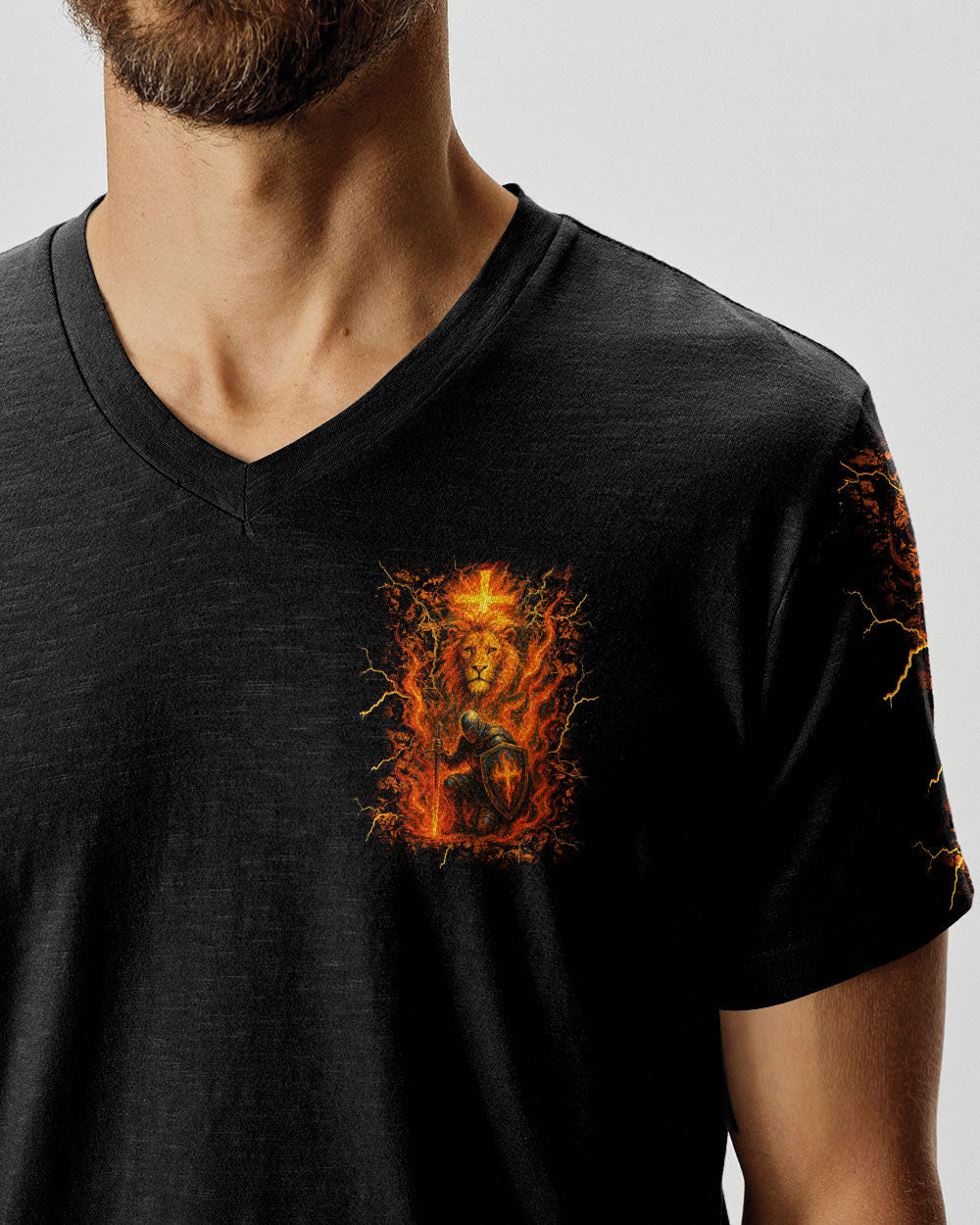 I'm A Warrior Of God Men's All Over Print Shirt  - Tlnt1706252