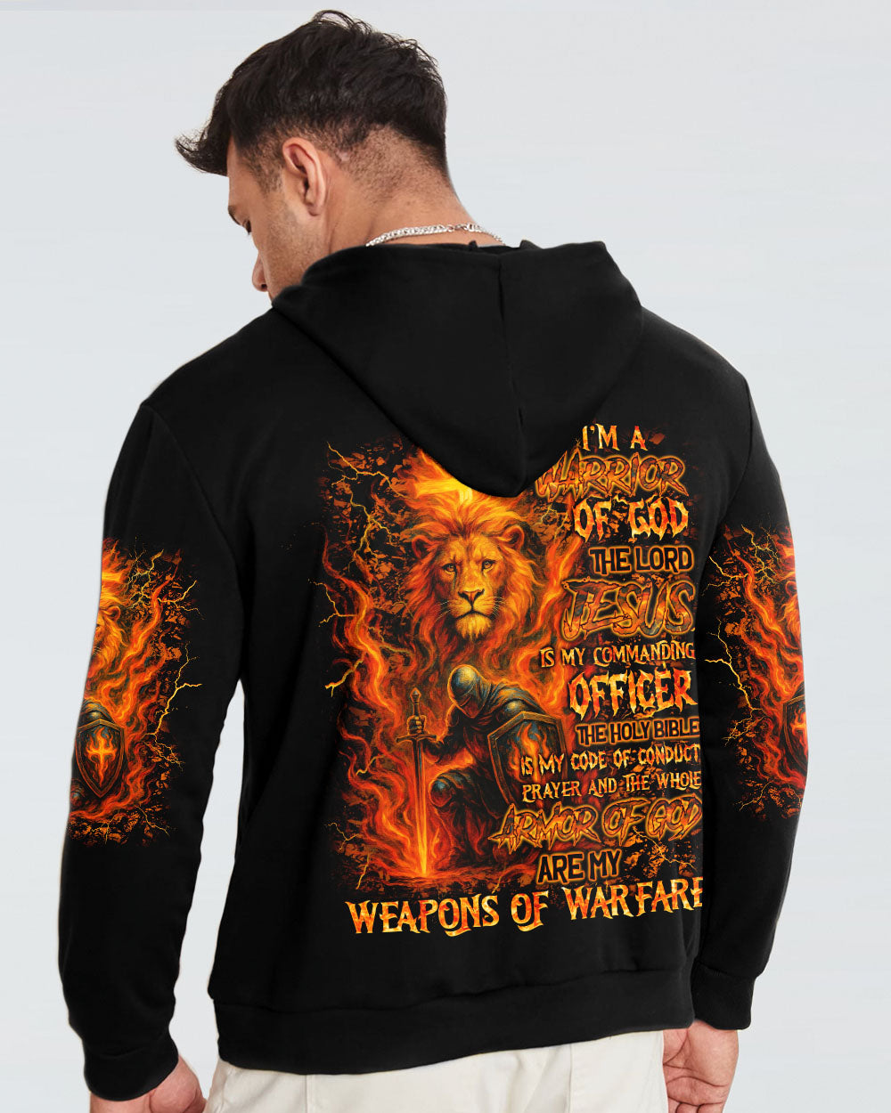 I'm A Warrior Of God Men's All Over Print Shirt  - Tlnt1706252