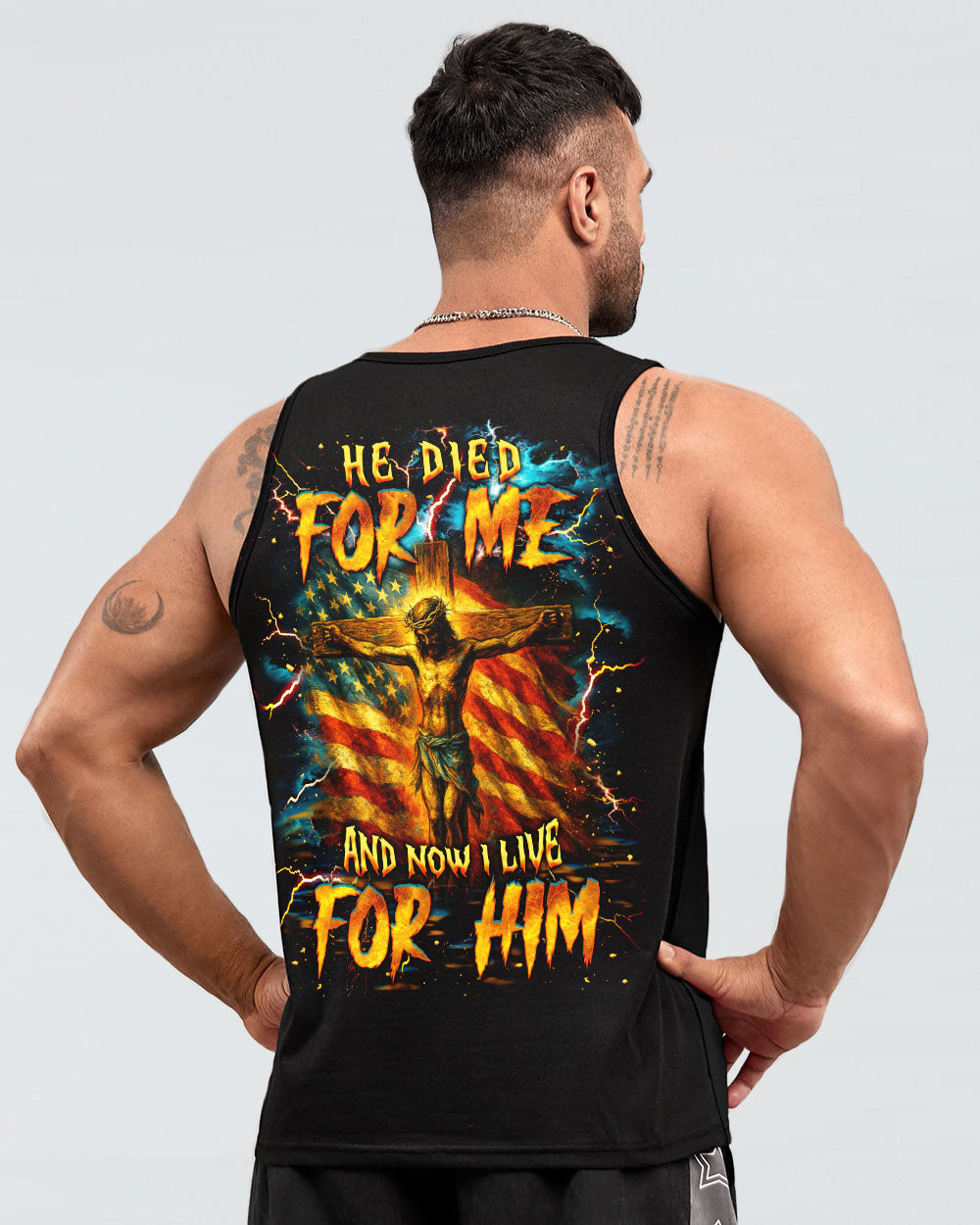 He Died For Me Men's All Over Print Shirt  - Tlnt1905252