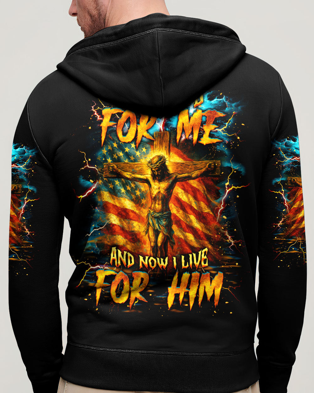 He Died For Me Men's All Over Print Shirt  - Tlnt1905252