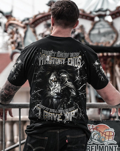 I Don't Know How My Story Ends Warrior Men's All Over Print Shirt - Tlnt2204253