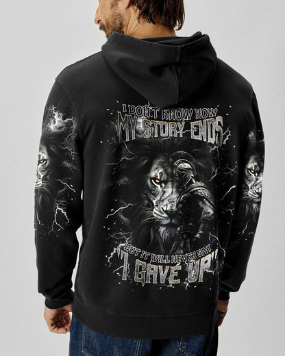 I Don't Know How My Story Ends Warrior Men's All Over Print Shirt - Tlnt2204253
