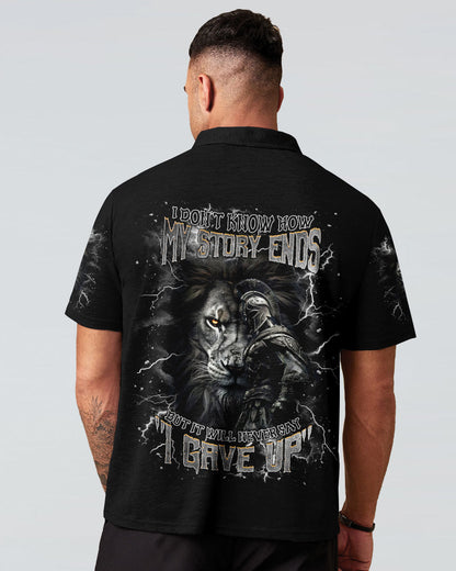 I Don't Know How My Story Ends Warrior Men's All Over Print Shirt - Tlnt2204253