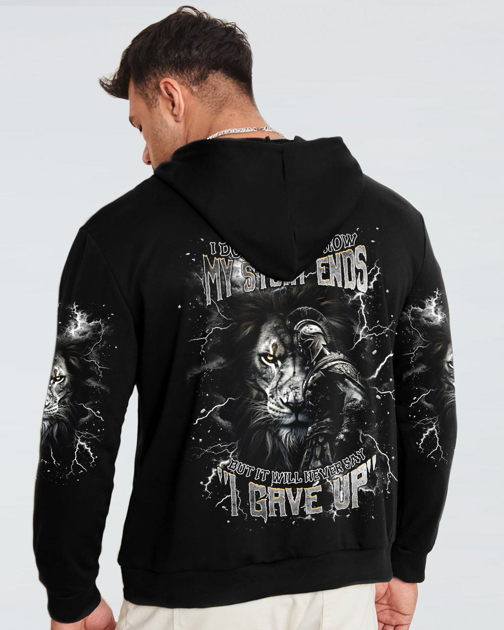 I Don't Know How My Story Ends Warrior Men's All Over Print Shirt - Tlnt2204253