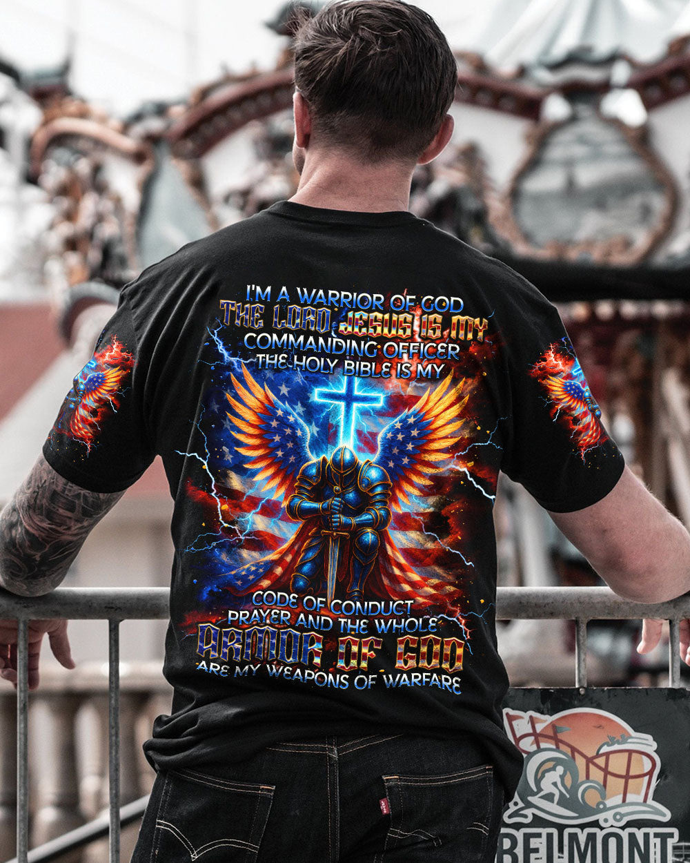 I'm A Warrior Of God Warrior Men's All Over Print Shirt  - Tlnt2205252