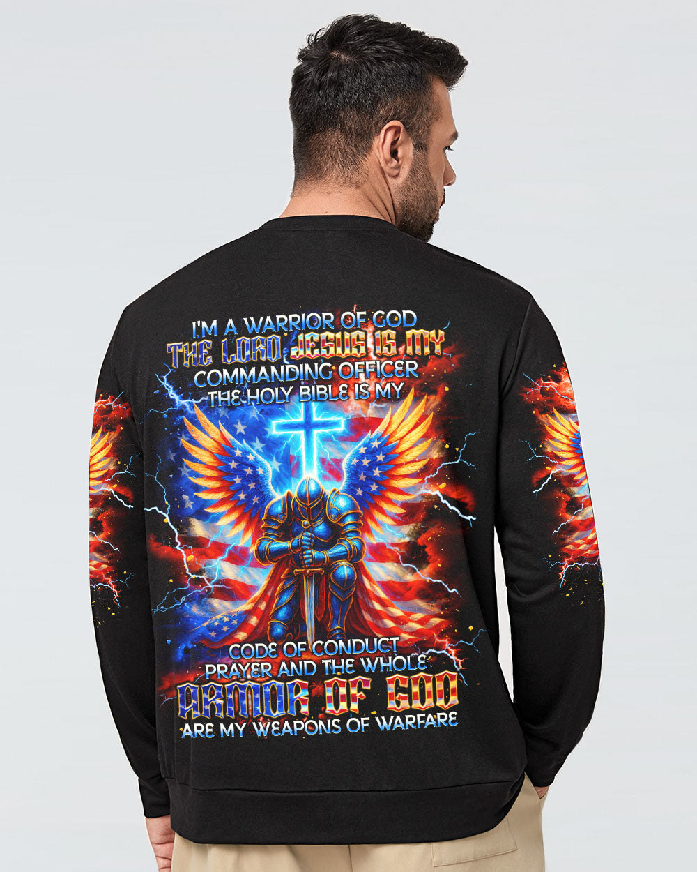 I'm A Warrior Of God Warrior Men's All Over Print Shirt  - Tlnt2205252