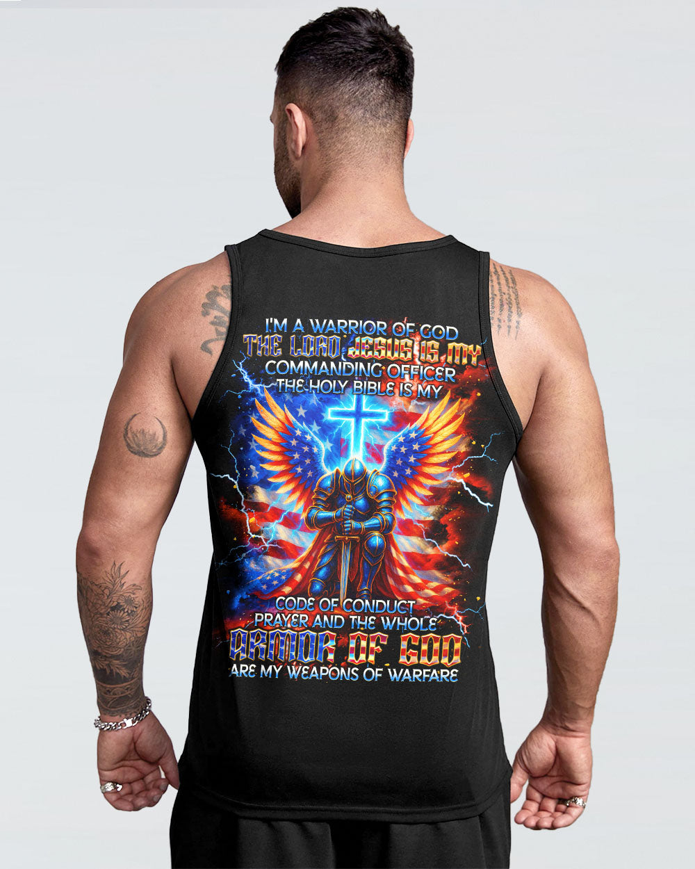 I'm A Warrior Of God Warrior Men's All Over Print Shirt  - Tlnt2205252