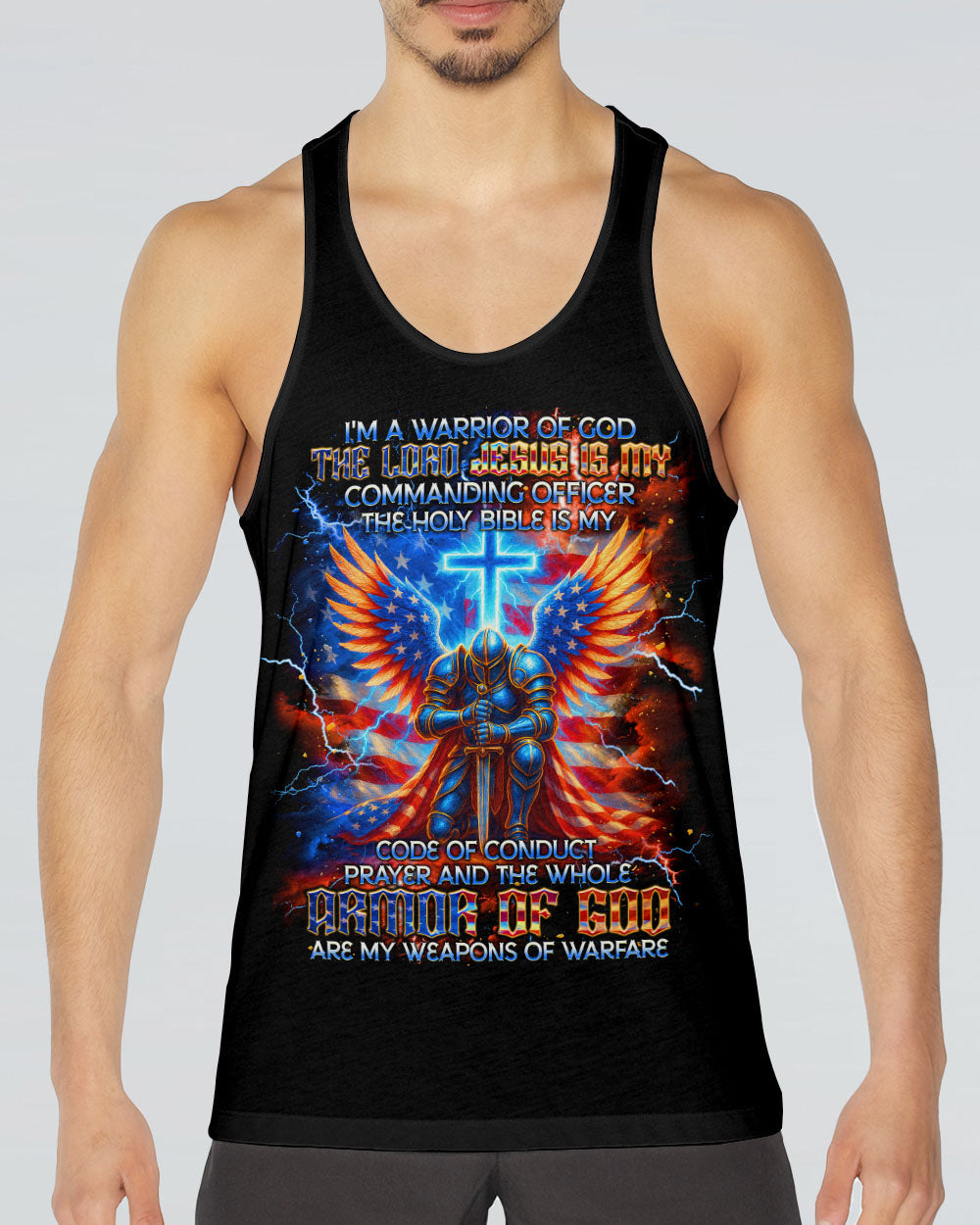 I'm A Warrior Of God Warrior Men's All Over Print Shirt  - Tlnt2205252