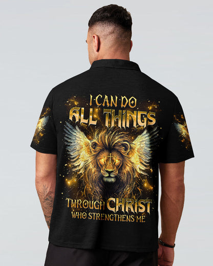 I Can Do All Things Lion Wings Men's All Over Print Shirt  - Tlnt2603252