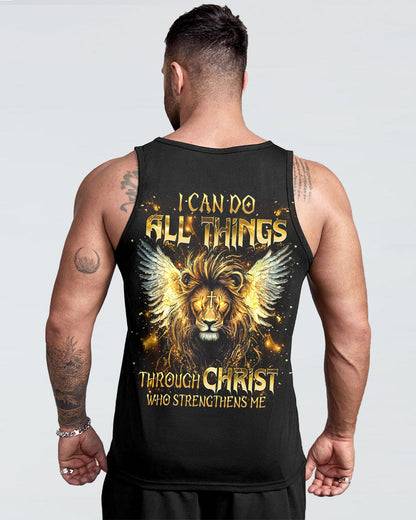 I Can Do All Things Lion Wings Men's All Over Print Shirt  - Tlnt2603252