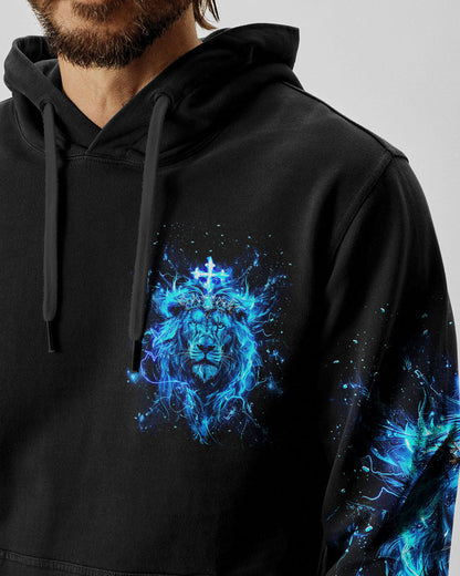 By His Stripes We Are Healed Lion Men's All Over Print Shirt  - Tlnt2803252