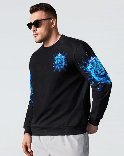 By His Stripes We Are Healed Lion Men's All Over Print Shirt  - Tlnt2803252