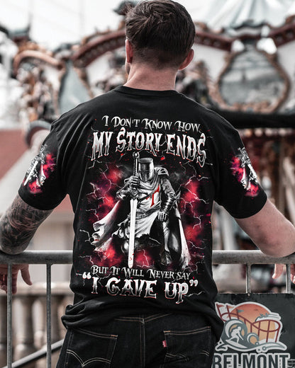 I Don't Know How My Story Ends Warrior Men's All Over Print Shirt - Tlnz1104253