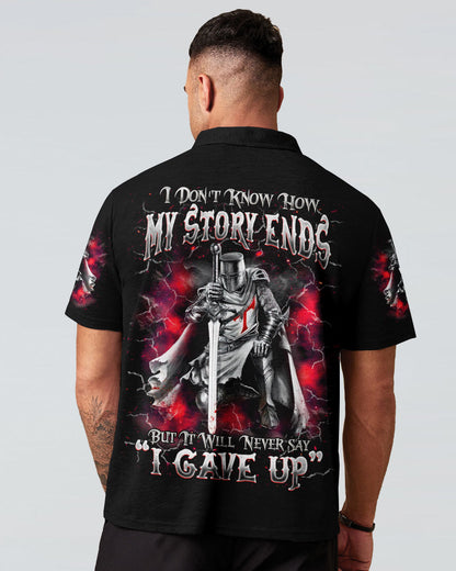 I Don't Know How My Story Ends Warrior Men's All Over Print Shirt - Tlnz1104253
