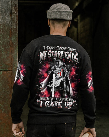 I Don't Know How My Story Ends Warrior Men's All Over Print Shirt - Tlnz1104253