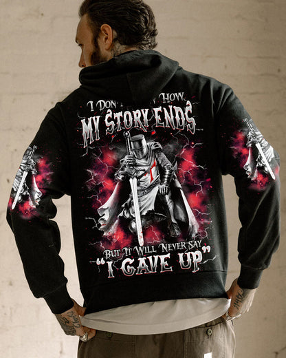 I Don't Know How My Story Ends Warrior Men's All Over Print Shirt - Tlnz1104253