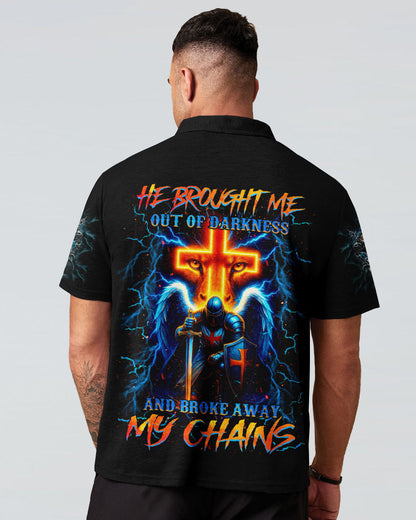 He Brought Me Out Of Darkness Men's All Over Print Shirt   - Tlnz1604254