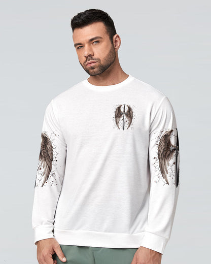 Thank You God Wings Men's All Over Print Shirt    - Tlnz1704254