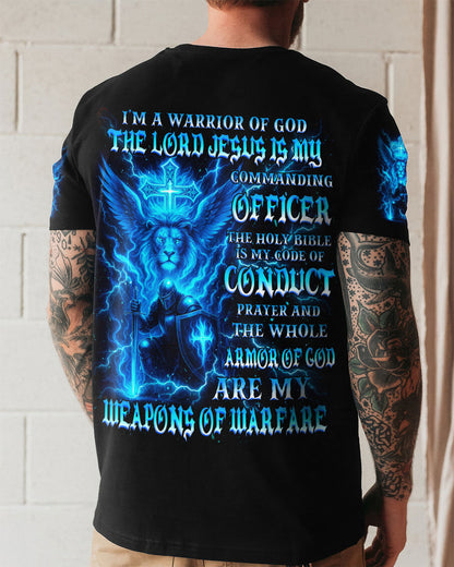 I'm A Warrior Of God Men's All Over Print Shirt  - Tlnz1706252