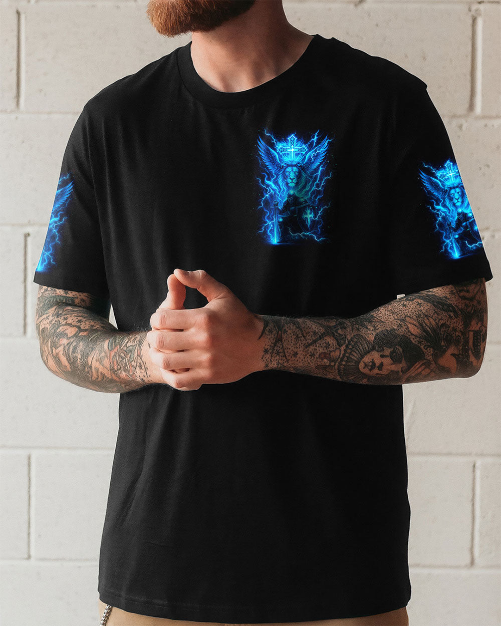I'm A Warrior Of God Men's All Over Print Shirt  - Tlnz1706252