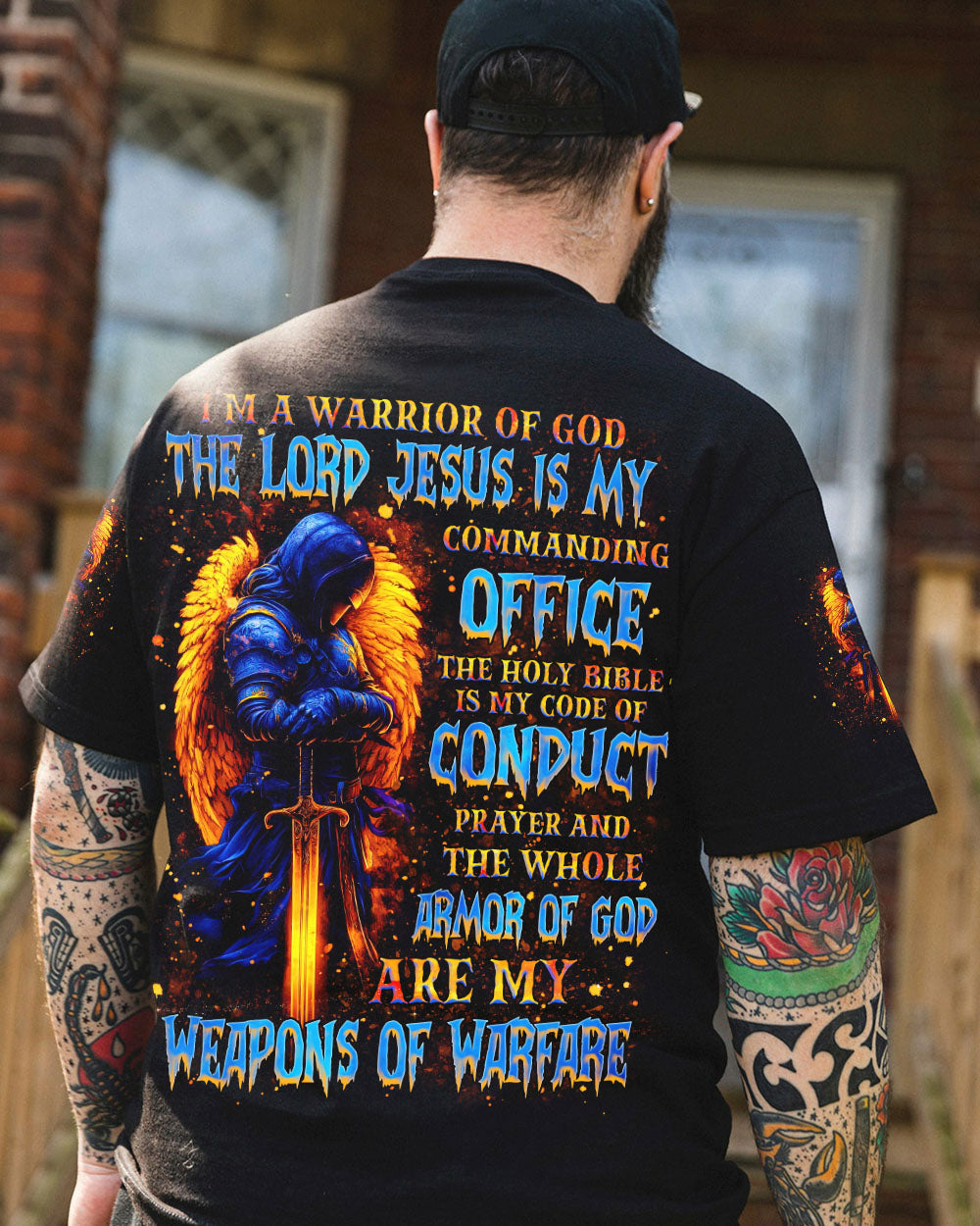 I'm A Warrior Of God Men's All Over Print Shirt - Tlnz2003254