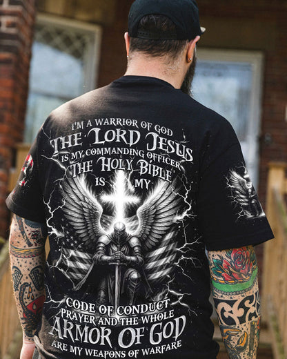 I'm A Warrior Of God Men's All Over Print Shirt  - Tlnz2105253