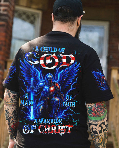 A Warrior Of Christ Warrior Men's All Over Print Shirt - Tlnz2305252