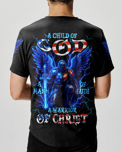 A Warrior Of Christ Warrior Men's All Over Print Shirt - Tlnz2305252