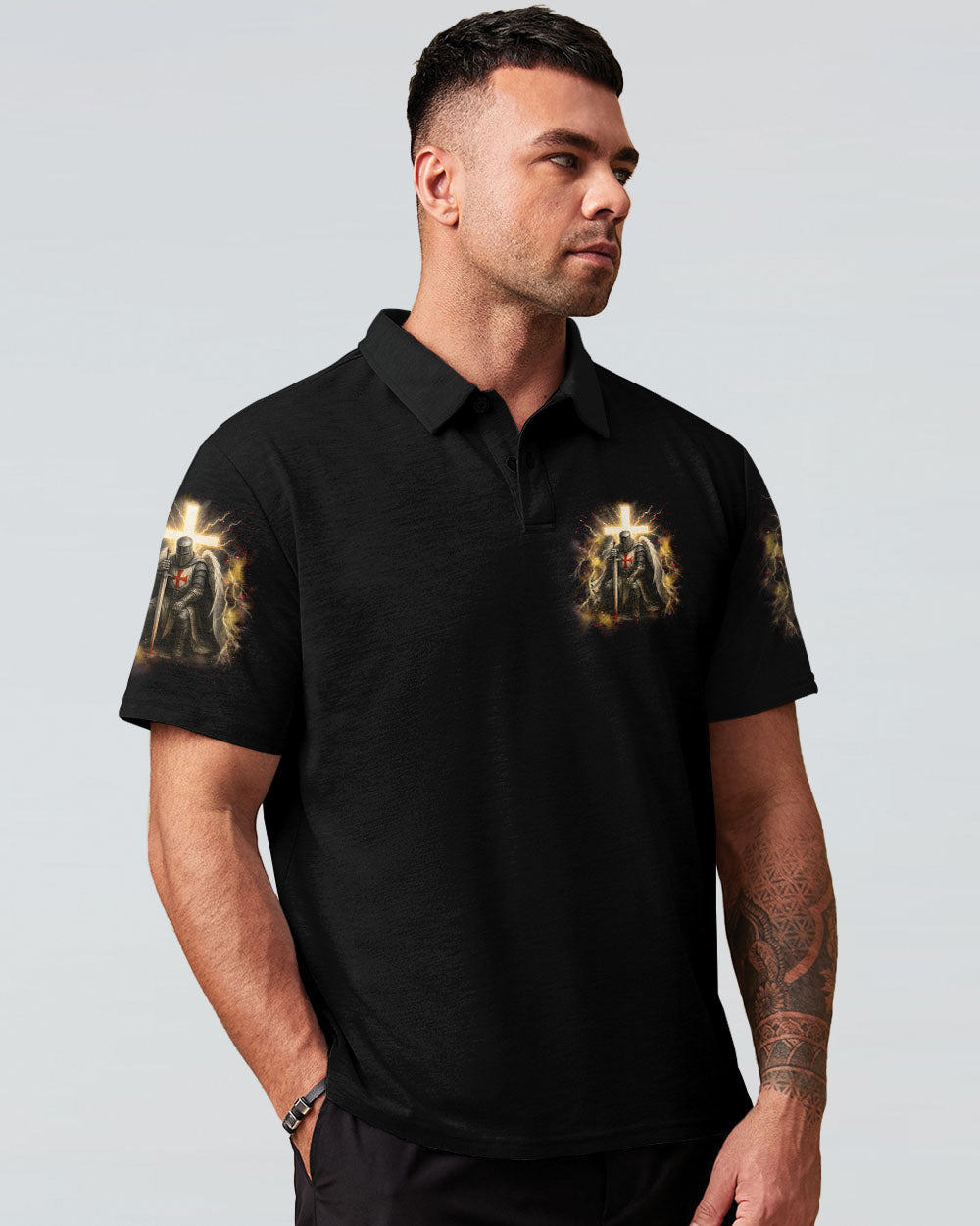 I Don't Know How My Story Ends Warrior Men's All Over Print Shirt   - Tlnz2904253